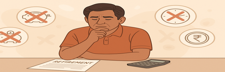 5 Mistakes Indians Make While Planning Retirement